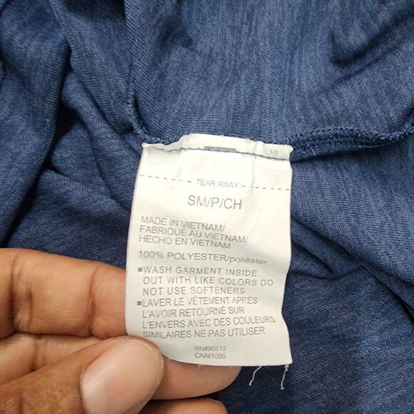 Under Armour Shirt Men's Blue Project Rock Pull Over Quarter Zip Size S - Picture 7 of 12